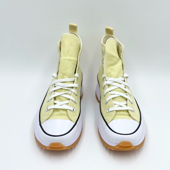 Converse Run Star Hike HI Shoes Sneakers "Lemon Drop" - A02132C - Picture 2 of 7
